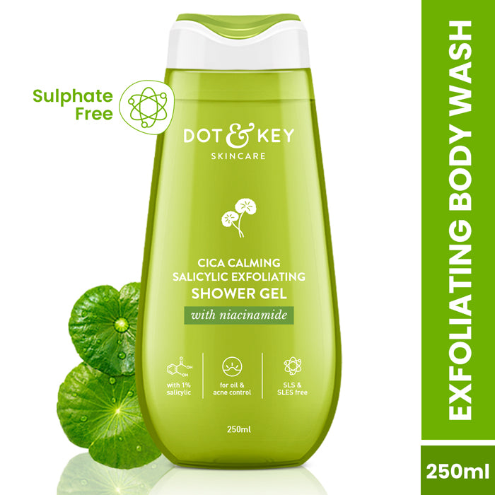 dotandkey cica calming salicylic exfliating shower gel - Image 8