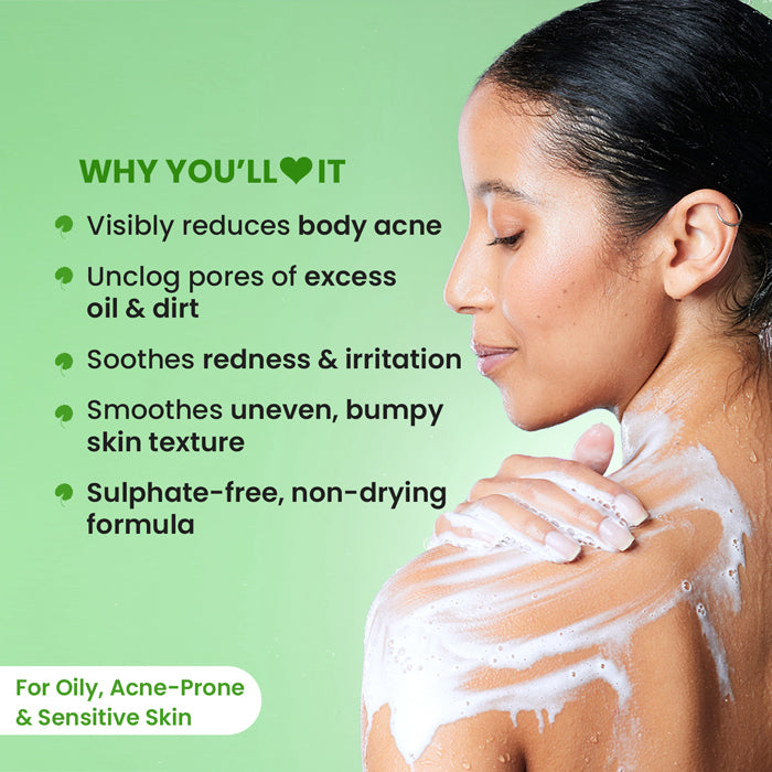 dotandkey cica calming salicylic exfliating shower gel - Image 3